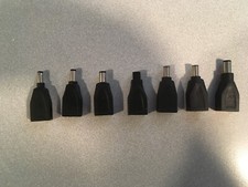 7 Pcs Targus Various Plug Tips For Universal AC Power Adapter Charger For Laptop