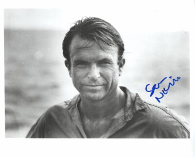 Sam Neill Signed Autograph 8x10 Photo - Jurassic Park & Peaky