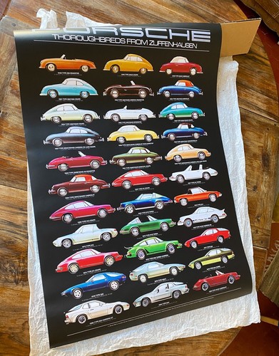 Porsche les Pur-sang : Thoroughbreds from Zuffenhausen - 1984 Poster - Picture 8 of 13