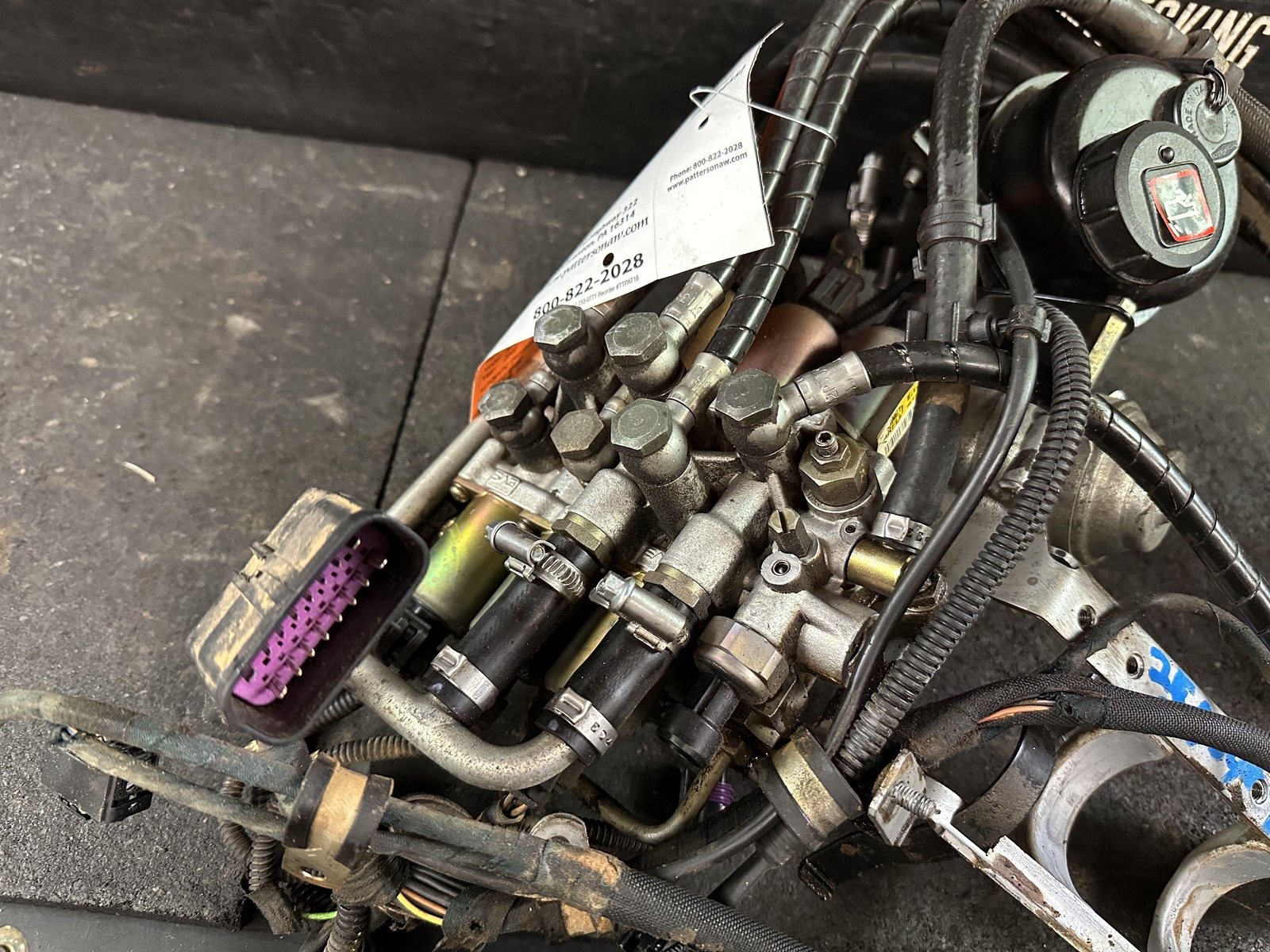 20021 MASERATI SPYDER AUTOMATIC TRANSMISSION HYDRAULIC PUMP W/ LINES