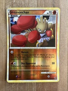 Pokémon TCG Hitmonchan HS-Undaunted 51/90 Reverse Holo Common NM