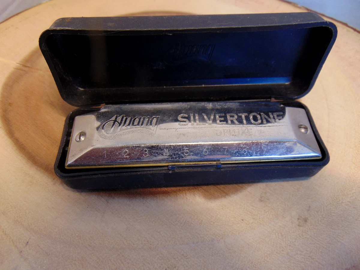 Huang Silvertone Deluxe Vintage Harmonicas Key E Used Condition