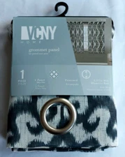 VCNY Home Grey Luxor Grommet Sheer Panel 54 x 63 in.