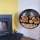 Log Holder-Store-Minimalist Firewood Storage-Wood-Scandinavian Style-Container