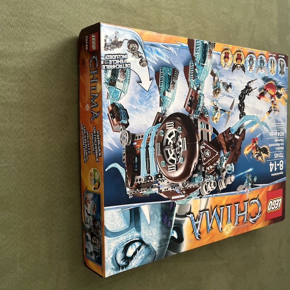 LEGO 70145 - Chima - Maula’s Ice Mammoth Stomper MIB New Sealed - Image 4 of 4