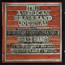 American Brass Band Journal Empire Brass Quintet (CD, 2005 Sony/ BMG) Sealed! American Brass Band Journal Empire Brass Quintet (CD, 2005 Sony/ BMG) Sealed!