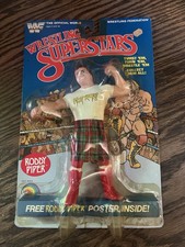 WWF LJN ROWDY PIPER - MOC WITH CASE.  Please Read