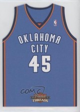 2010-11 Panini Threads Rookie Team Threads Away Cole Aldrich #4 2w5