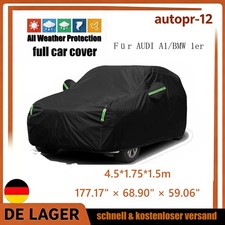 F�r AUDI A1/BMW 1er Wasserdichte Outdoor-en Staubdicht Regen Autoabdeckung Au�en