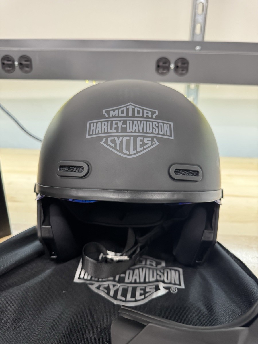Harley Davidson Helmet Gargoyle 3N1 Matte Black Size 2XL