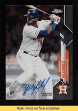 2020 Topps Chrome Rookie Yordan Alvarez #RA-YA Auto RC READ 4r3