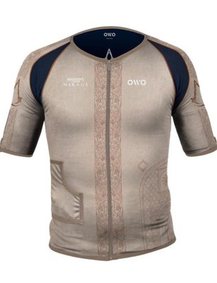 OWO VR Haptic Gaming Vest Assassin s Creed Mirage Edition unbenutzt Sammlerstück