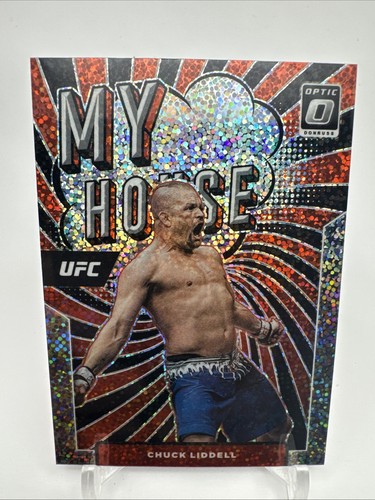 Chuck Liddell [White Sparkle] #1 2022 Panini Donruss Optic UFC My House card