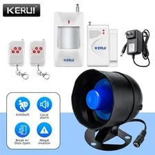 KERUI Home Protection Wireless Burglar Alarm System Garage Security Alert Siren