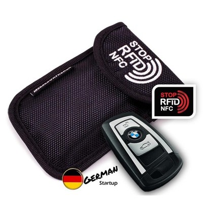 MakakaOnTheRun KeySafe Case Ausleseschutz f. Keyless-Autoschlüssel RFID Blocking
