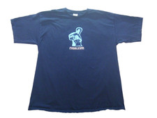 Deus Ex Invisible War Promo Shirt Men's XL Blue Cotton Nvidia Vintage Retro y2k