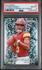 2024 PANINI PRIZM PRIZM FLASHBACK ROOKIE NO HUDDLE #8 JAYDEN DANIELS RC PSA 8