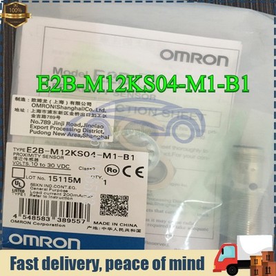 E2B-M12KS04-M1-B1 New Omron E2BM12KS04M1B1 Proximity Sensor in Box Fast Shipping