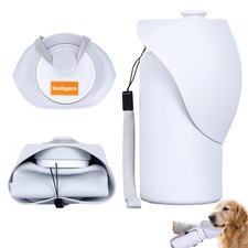 New Dog Water Bottle Silicone Foldable Bottle for Pets, Portable Pet Dispenser