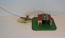 Keim Blechspielzeug Hangar mit Flugzeug Penny Toys #3418