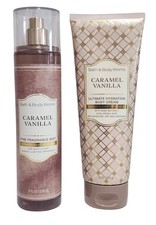 Bath Body Works Caramel Vanilla Ultimate Hydration Body Cream Body Mist