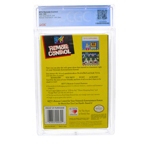 Graded NES Cart CIB - MTV Remote Control CGC 8.5
