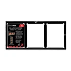 Ultra Pro 3-Card Magnetic UV One Touch Card Holder Black Border For 35pt Cards