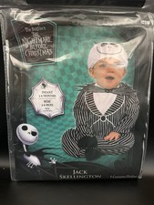 Disney Jack Skellington Baby Costume 3-6 Months BNWT Nightmare Before Christmas
