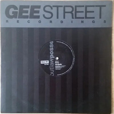 Outlaw Posse Party / Outlaws In Effect Vinyl Single 12inch Gee Street