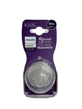 Philips Avent Natural Response Nipple Slow Flow 3, 2 Pack, 1M 