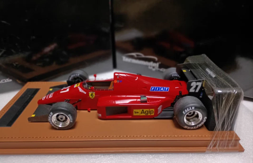 Tecnomodel 1:18 Ferrari F1/86 1986 #27 Austrian Grand Prix racing model - Image 2 of 4