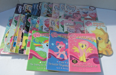 My Little Pony Books Readers, Graphic, Chapter Etc. Lot of 27 Books