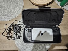 Valve Steam Deck OLED 1TB Handheld Gaming Console Black  Charger  Case