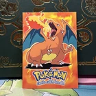 1999 Topps Pokemon First Movie E6 #06 Charizard Black Logo LP +