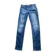Abercrombie Kids Girls Jeans Size 14 Blue Stretch Skinny Jeggings Pull On