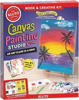 Editors of Klutz Canvas Painting Studio (Mixed Media Product) Klutz (US IMPORT)