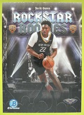 2025-26 Bowman Derik Queen Rockstar Rookies RC Rookie #RR-13 Pelicans