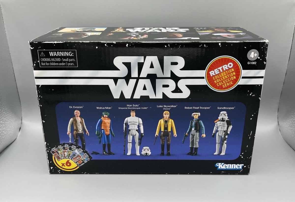 特撮 Star Wars Action Figure Collection Hasbro Star Wars 4 in Action Figure Set - F7648 (6 Pack) for sale