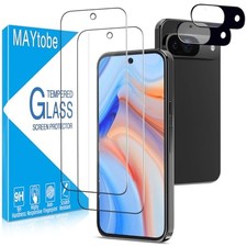 2 2 Pack Screen Protector Camera Lens Protector for Pixel 9 Anti-Scratch