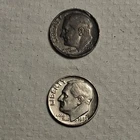 💥1981-P Mint Roosevelt Error Dime: Double Rim; No Reeded Edge Of Coin & Toning