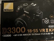 Nikon D3300 DSLR, AF-P DX Nikkor 18-55 f/3.5-5.6G VR Kit - Excellent Condition