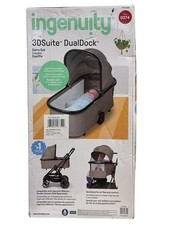 Ingenuity 3DSuite DualDock Carry Cot Portable Baby Bassinet for Stand