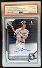 2022 Bowman Colson Montgomery Chrome Auto 1st Prospect #CPA-CMY White Sox PSA 9