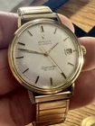 VTG Omega Seamaster DeVille Automatic 34mm 14k GF Men’s  Date Watch~Service Awd
