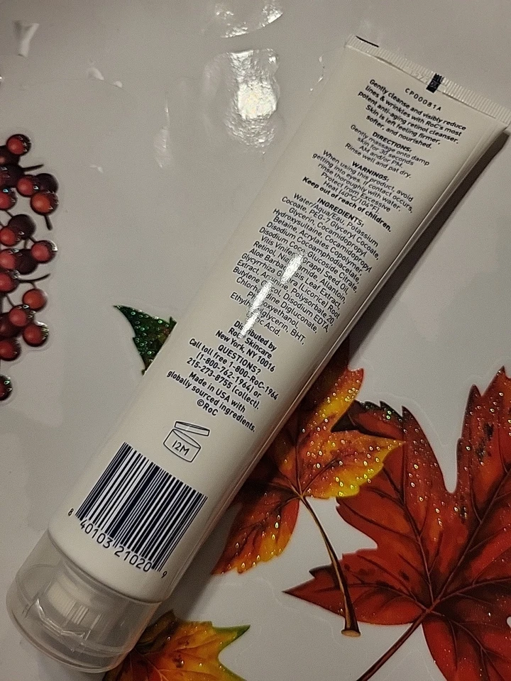 Suero de arrugas profundas RoC Retinol Correxion limpiador facial desmaquillante 6 oz NUEVO Foto 2 de 2