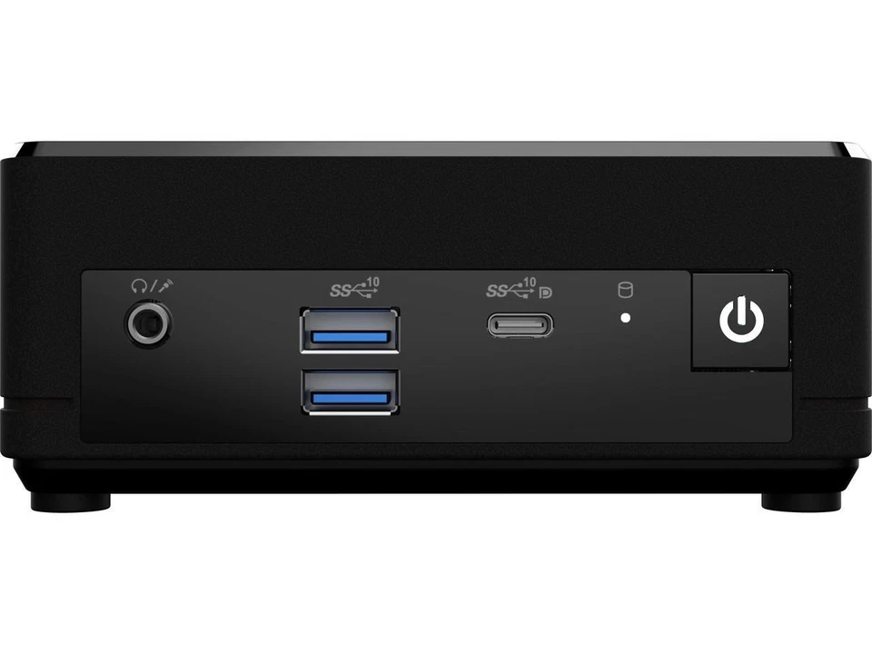 MSI Cubi N ADL sin ventilador ultrapequeño NUC MINI PC Barebone PC, Intel Pentium N200, Foto 2 de 4