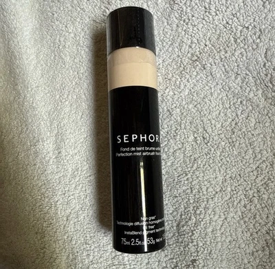 SEPHORA COLLECTION New/Sealed Perfection Mist Airbrush Foundation Clair Light