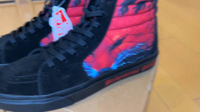 BABYL × Vans Sk8-Hi \"Black/Red\" Vans SK8-HI MTE-2 - High-top trainers - black red/black - Zalando