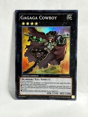 cowboy yugioh cards Deckboosters : PGL3-EN067 1st Ed Gagaga Gold Rare Card This is of Super Rare rarity Gagaga Cowboy | Card Details