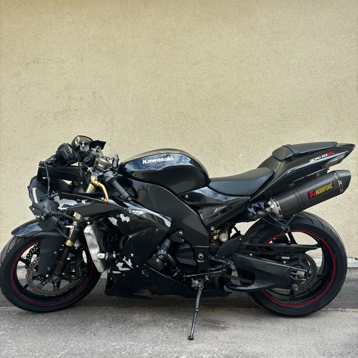 Kawasaki Ninja ZX-10R ZX10R 2006-2007 Left Inner Side
